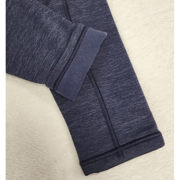 Athleta Girl High Rise Polartec Stash Legging Navy Heather XL (14) - Picture 8 of 9